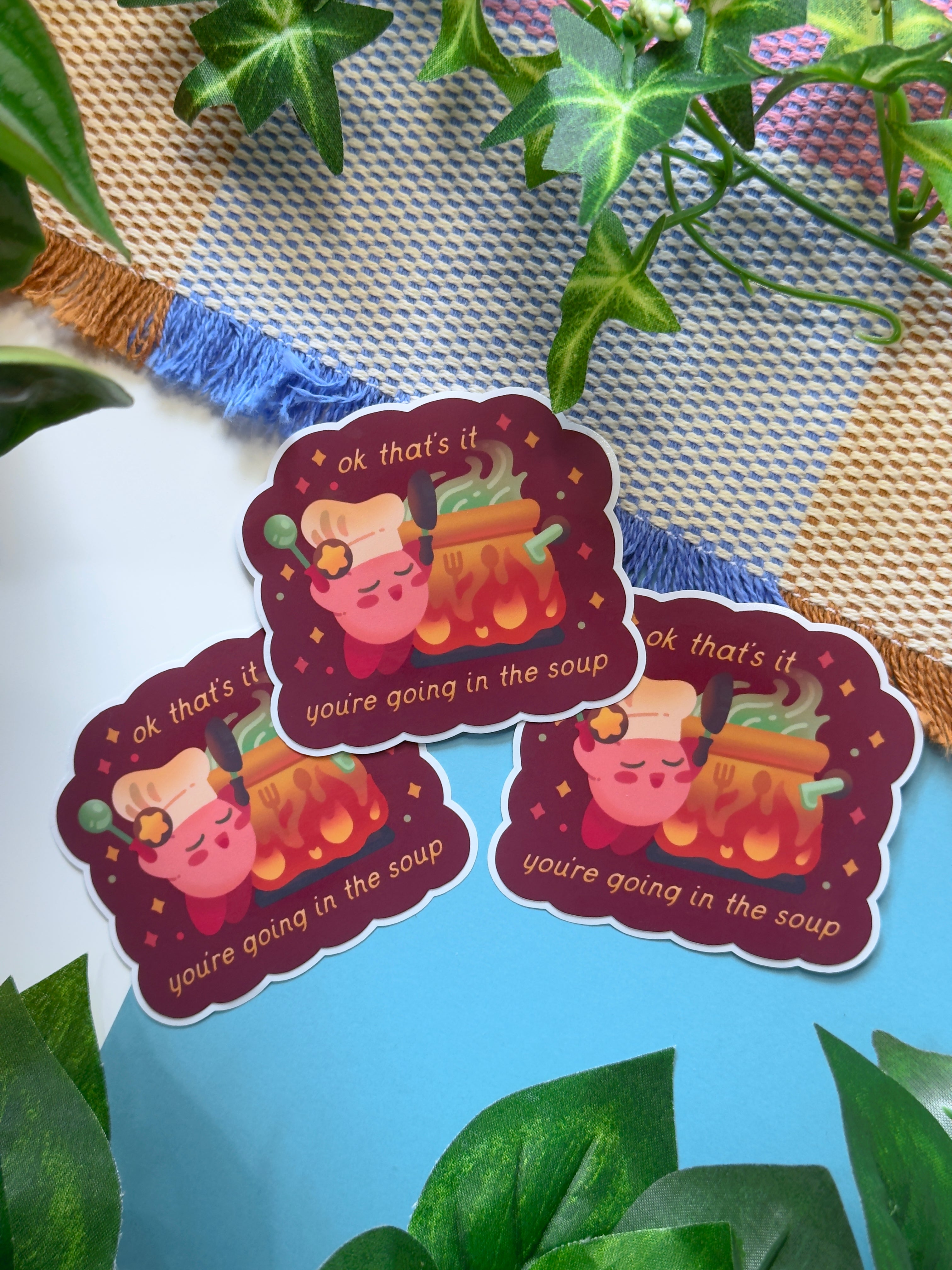 Mmm Soup! - Die Cut Sticker