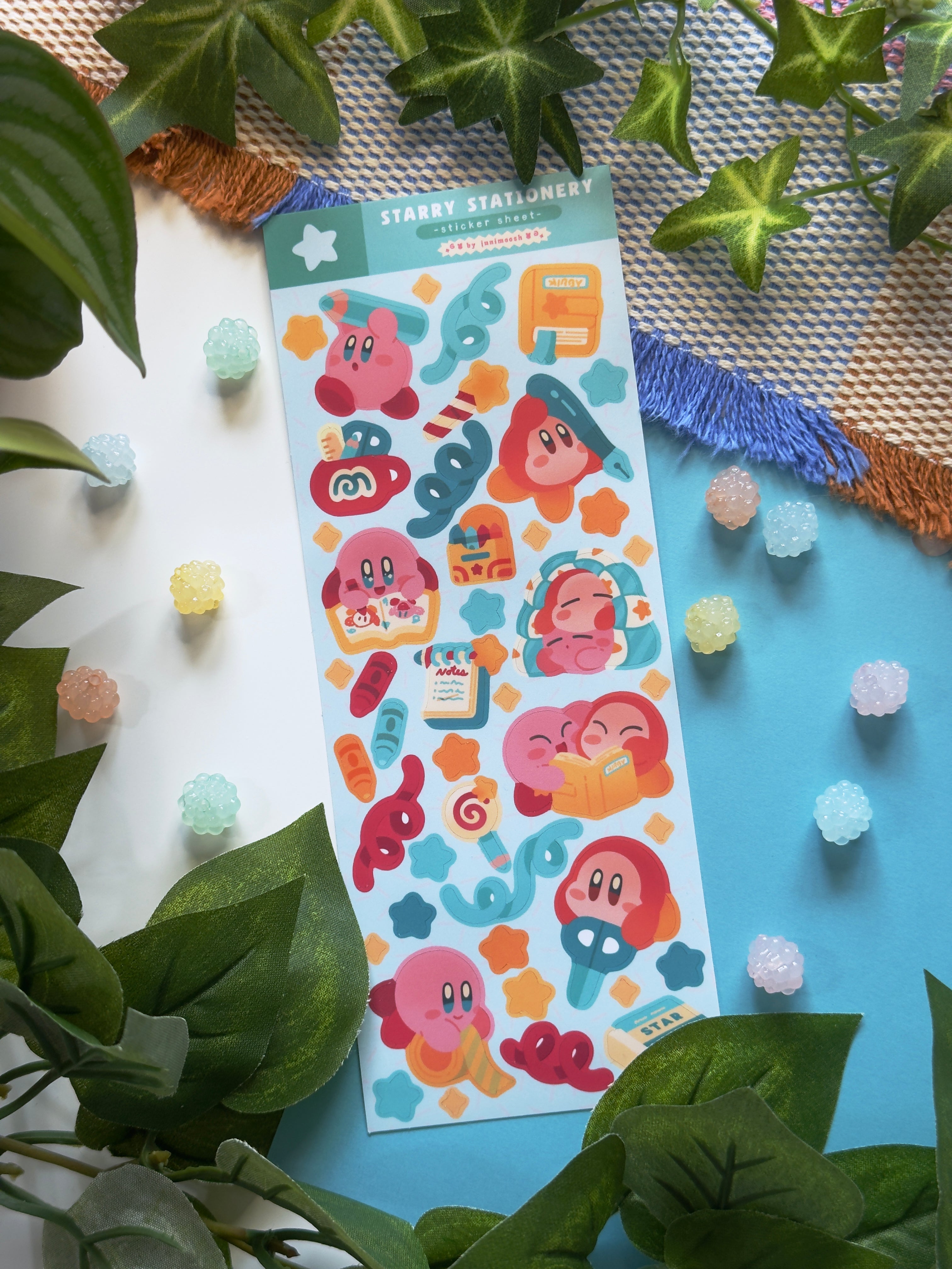Starry Stationery - Sticker Sheet