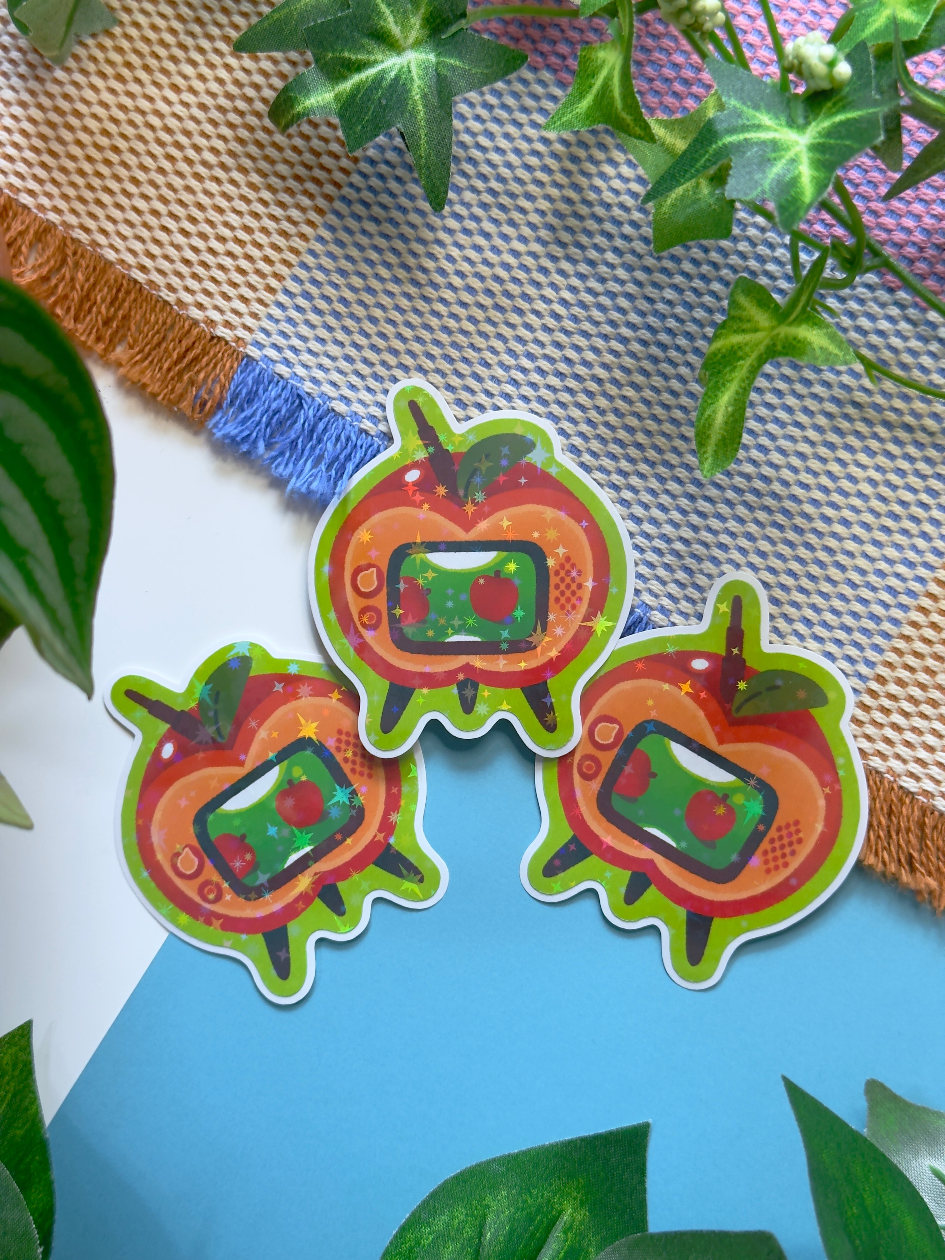 No, Not That Apple TV - Die Cut Sticker