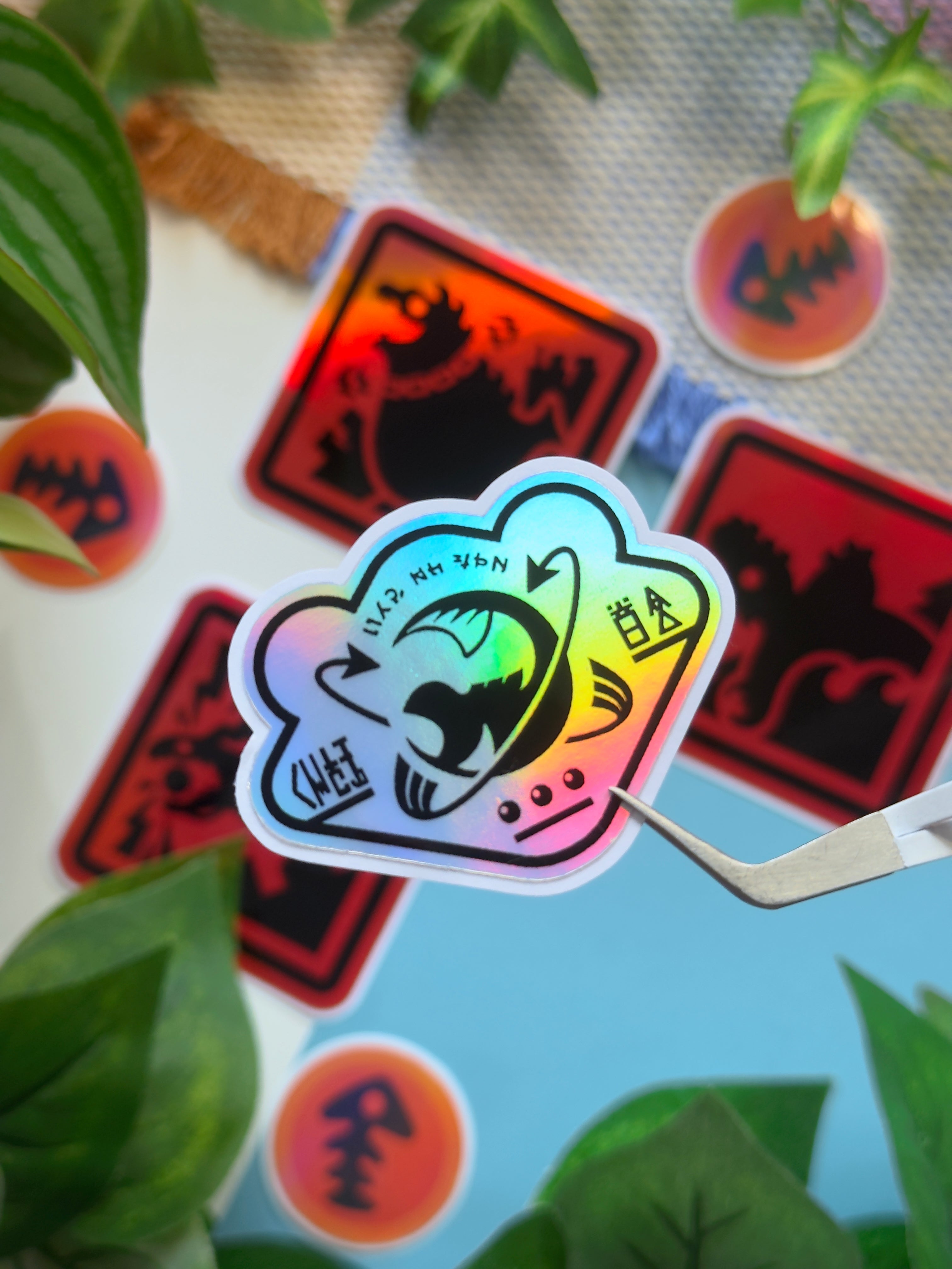 TRIUMVIRATE Hazard Signs - Sticker Pack