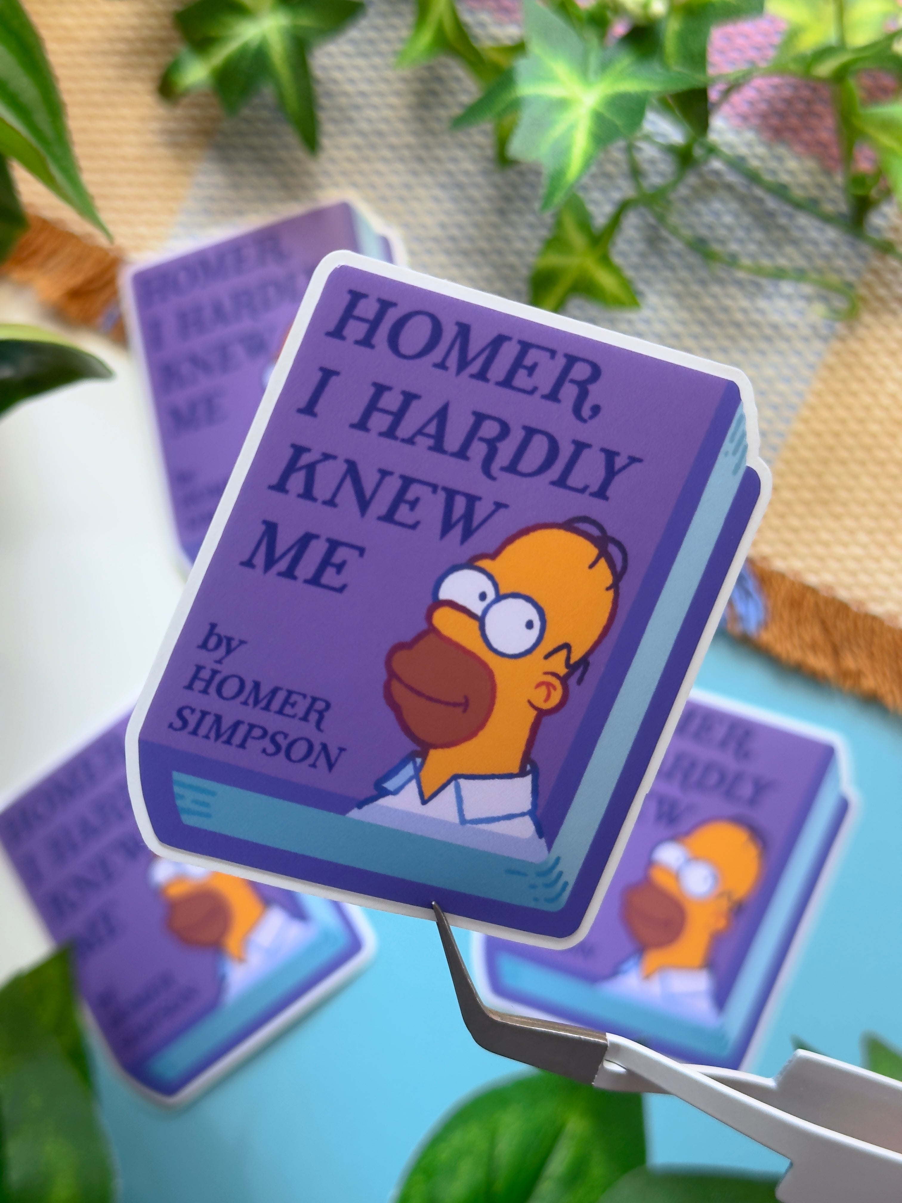 I Hardly Knew Me - Die Cut Sticker
