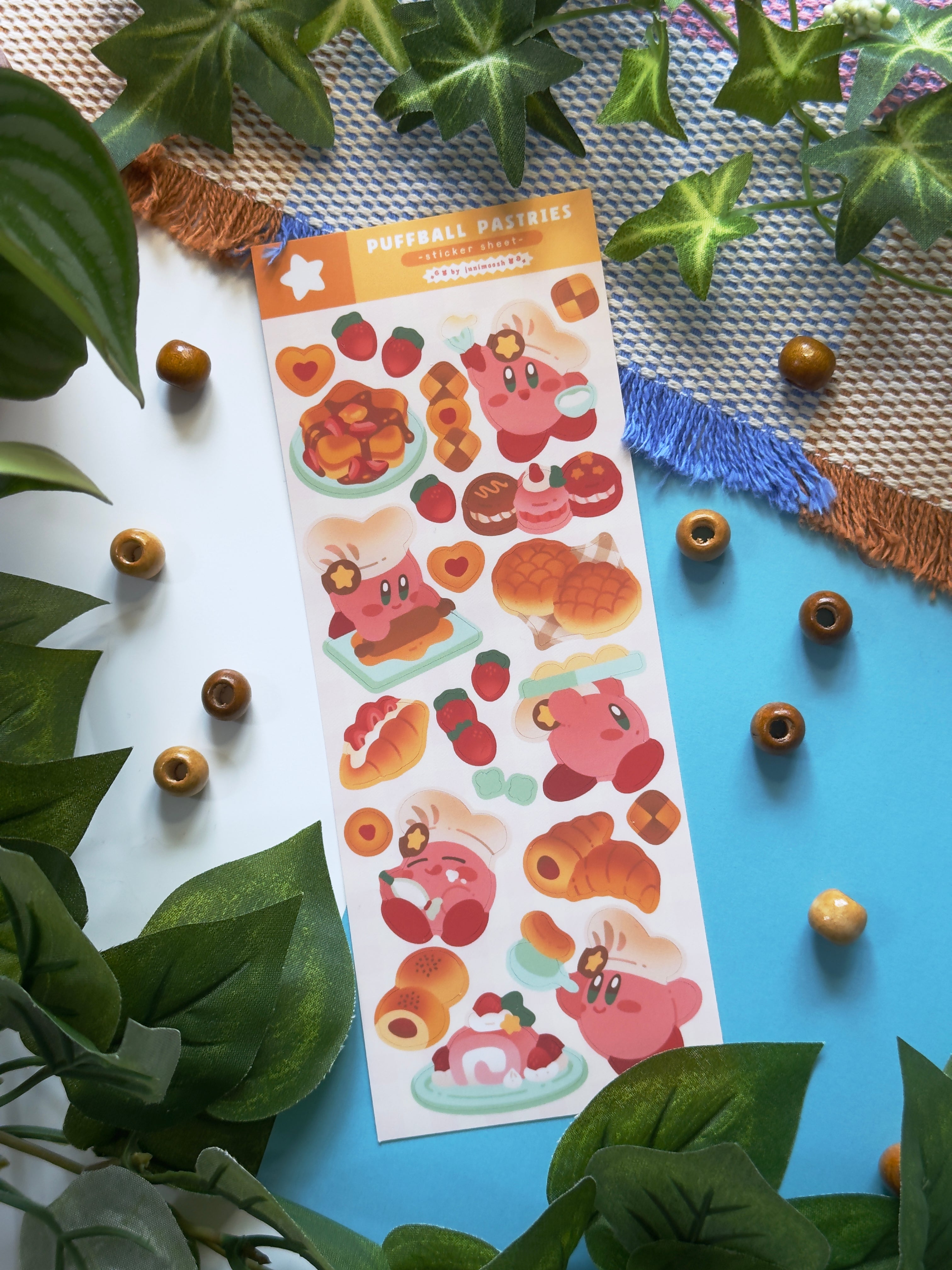 Puffball Pastries - Sticker Sheet