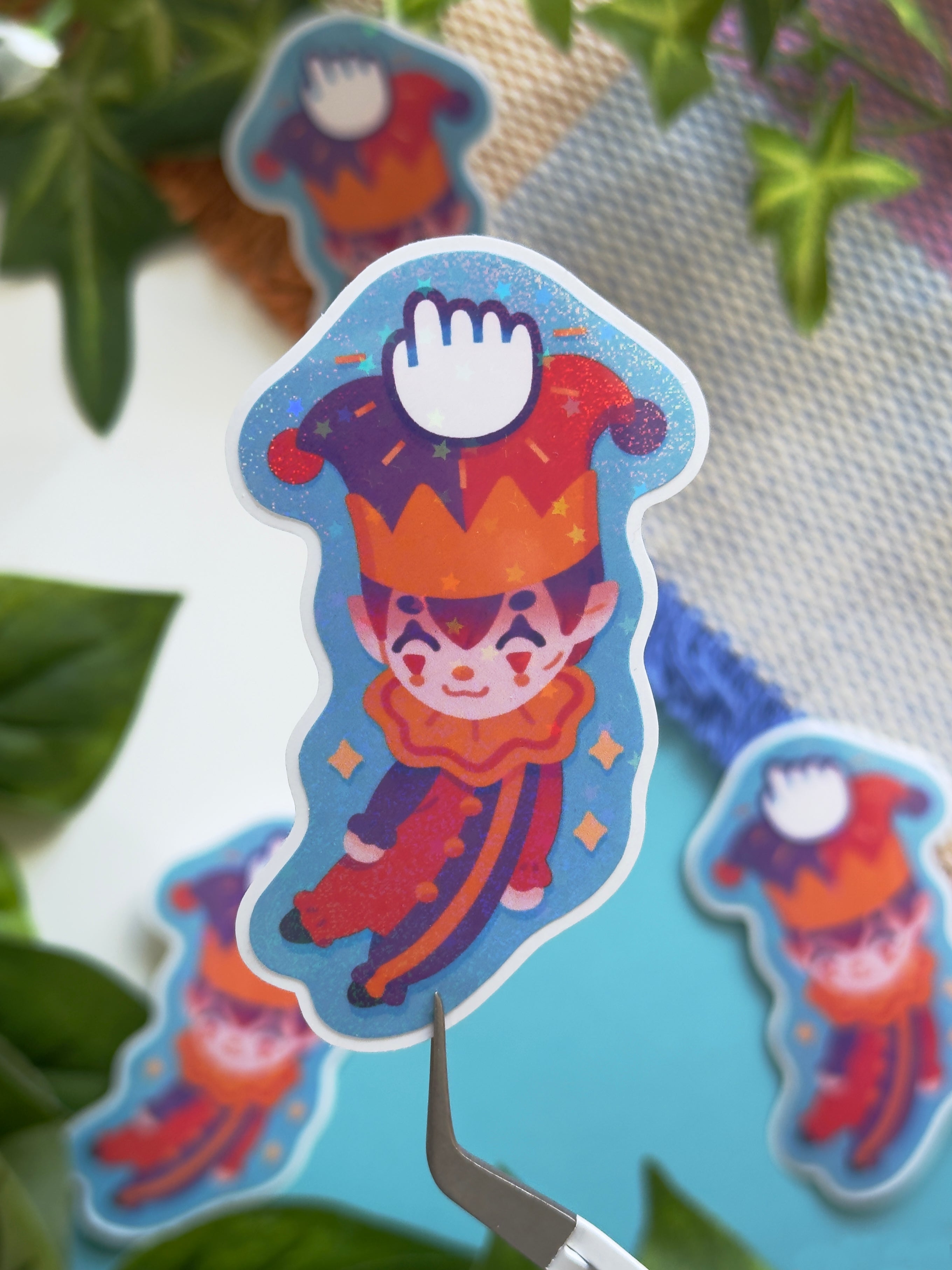 Hugh Morris - Die Cut Sticker