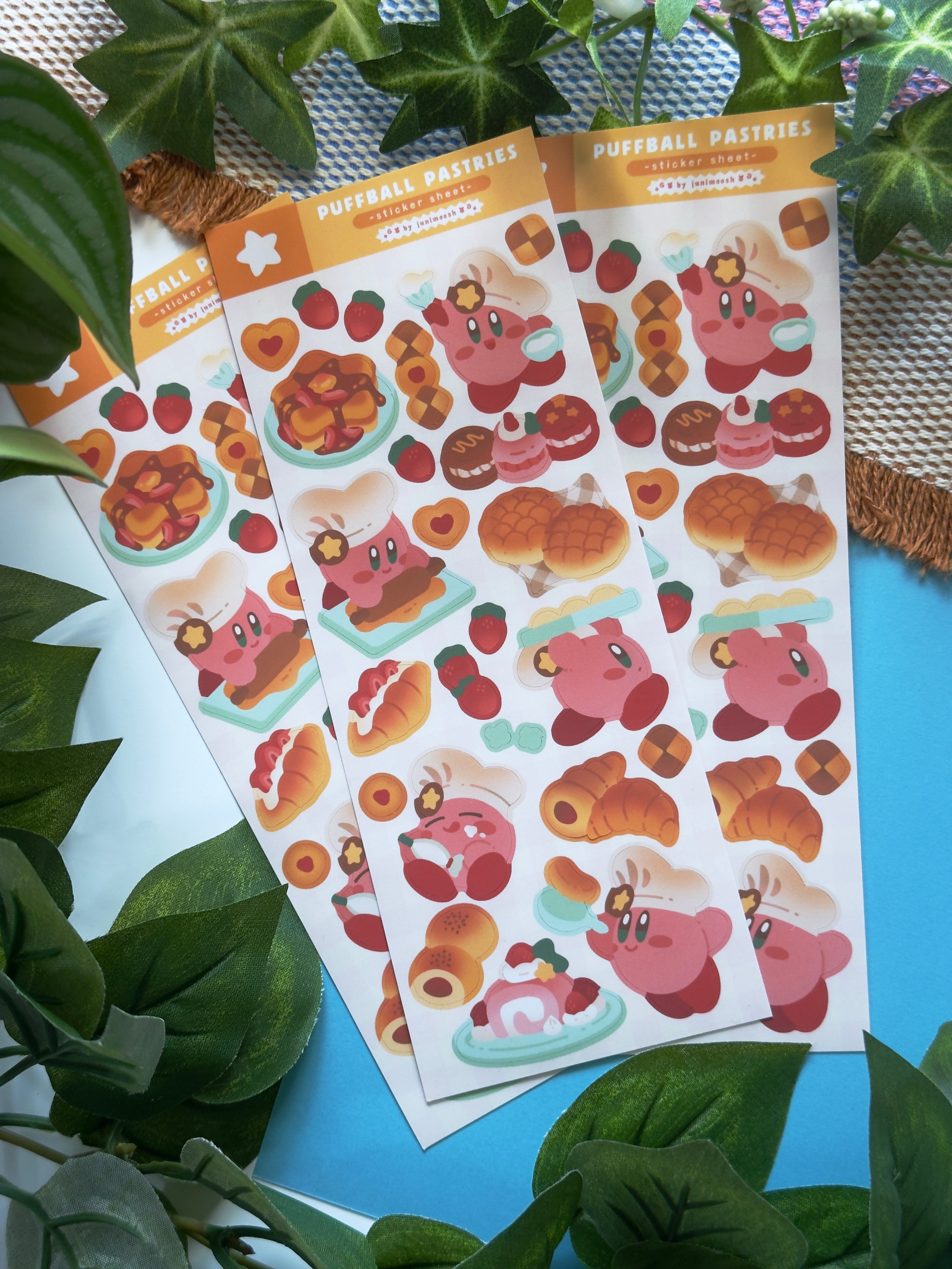 Puffball Pastries - Sticker Sheet