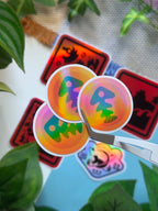 TRIUMVIRATE Hazard Signs - Sticker Pack
