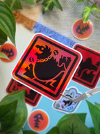 TRIUMVIRATE Hazard Signs - Sticker Pack