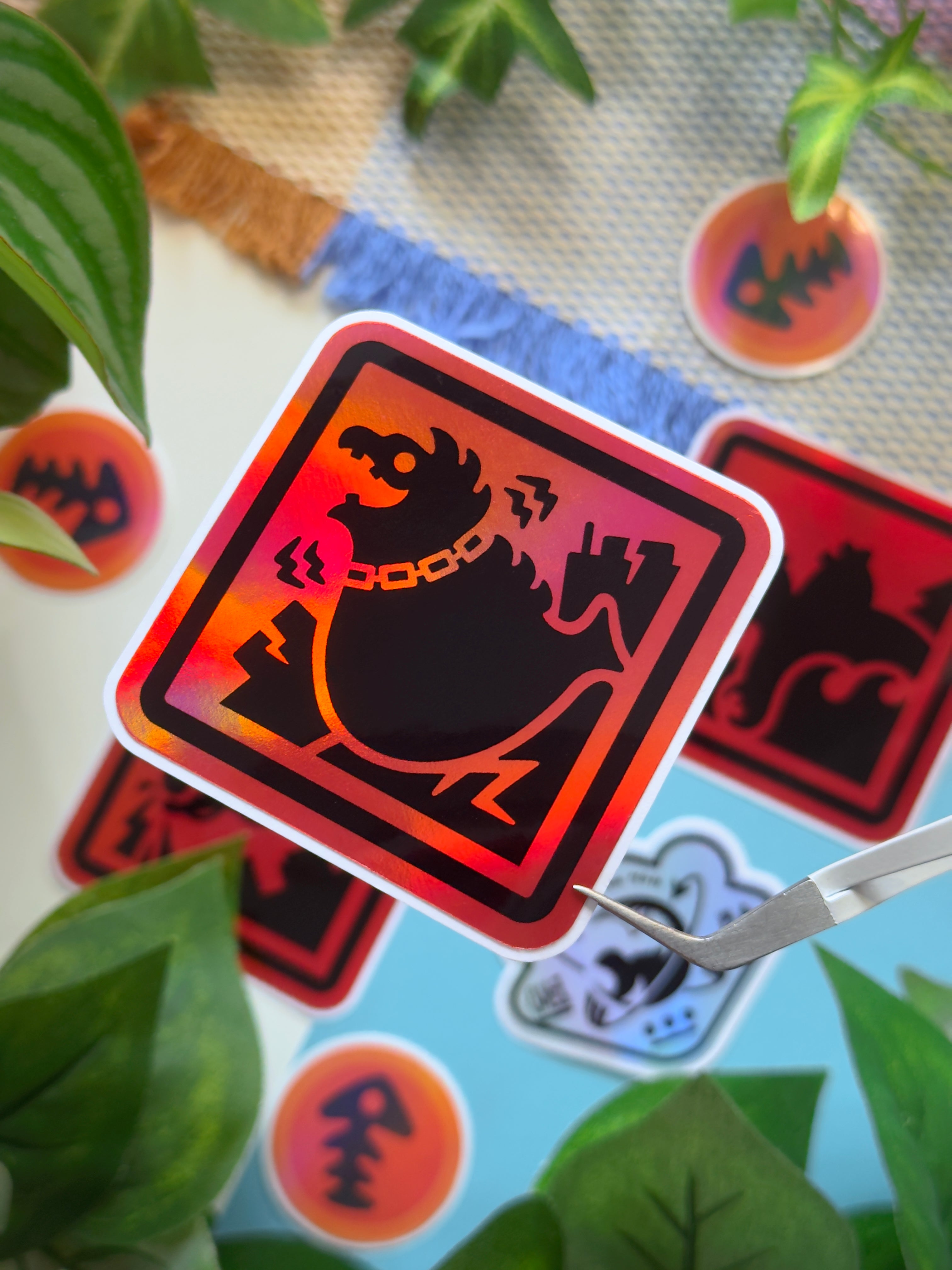 TRIUMVIRATE Hazard Signs - Sticker Pack