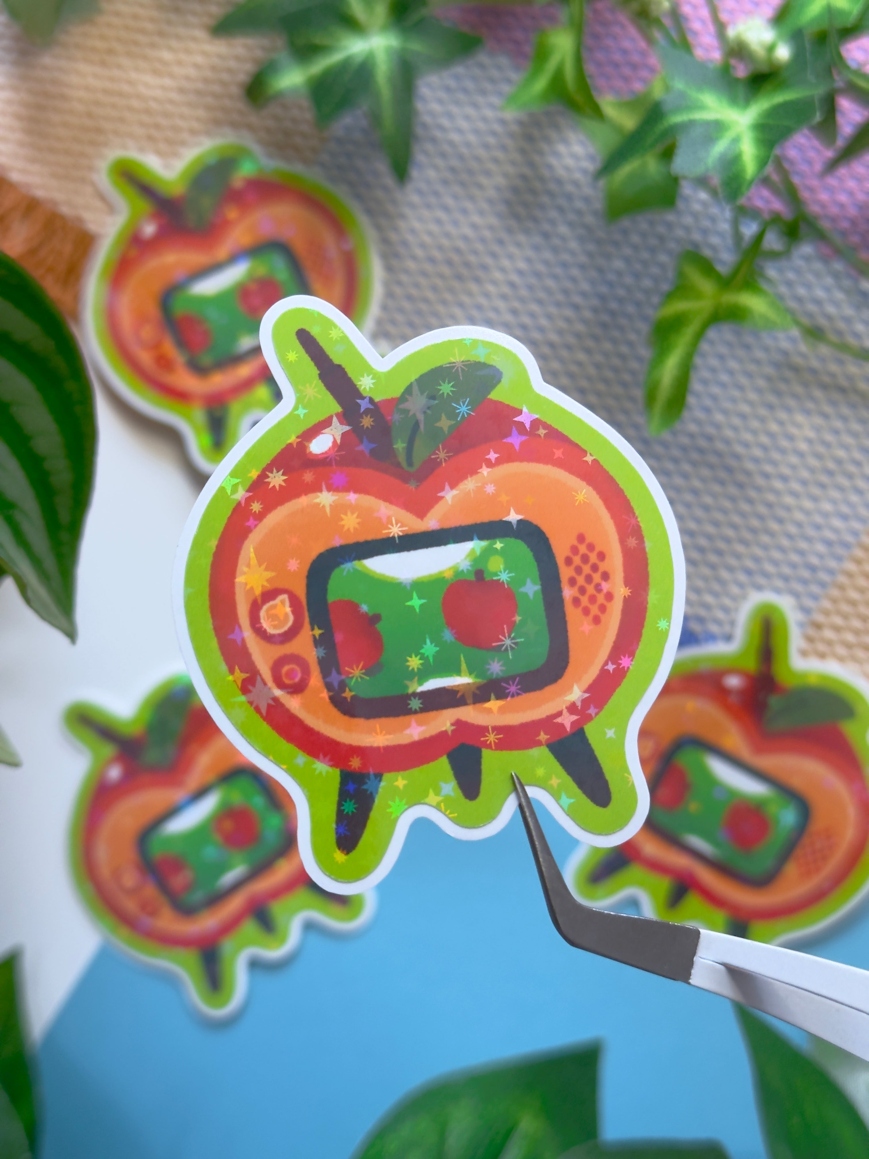 No, Not That Apple TV - Die Cut Sticker