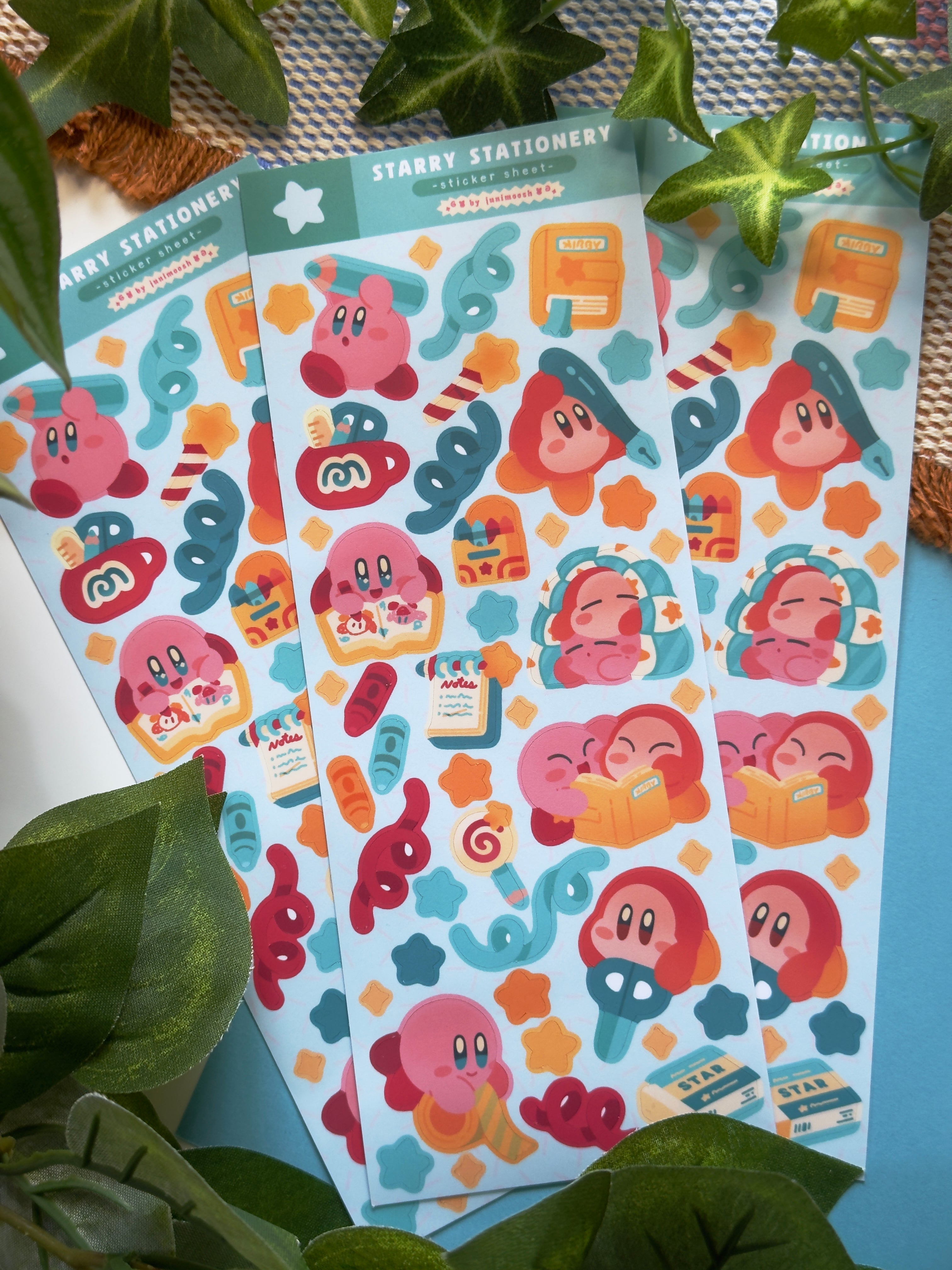 Starry Stationery - Sticker Sheet