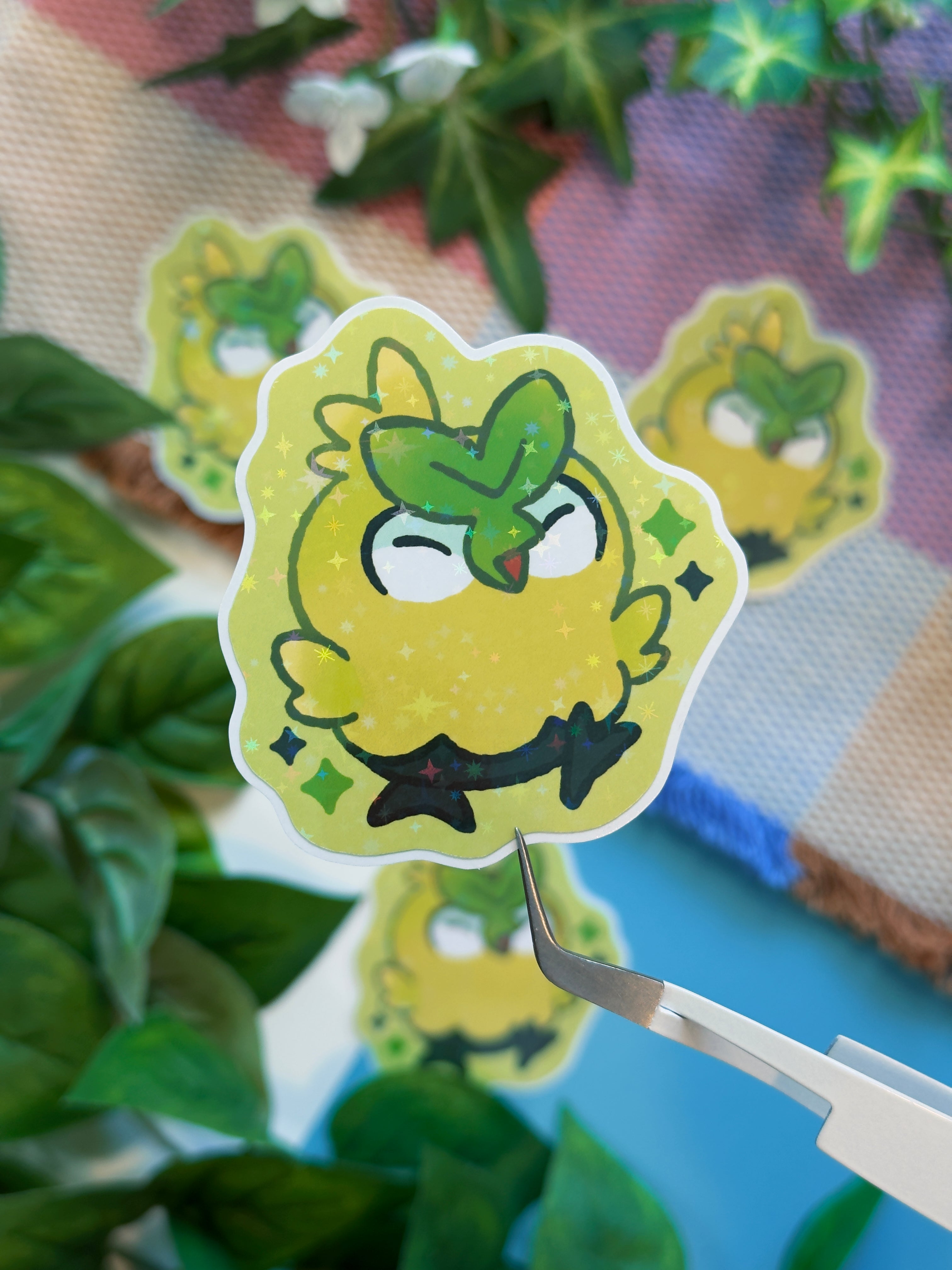 Grass Starter - Die Cut Sticker
