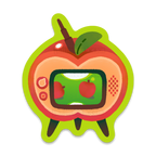 No, Not That Apple TV - Die Cut Sticker