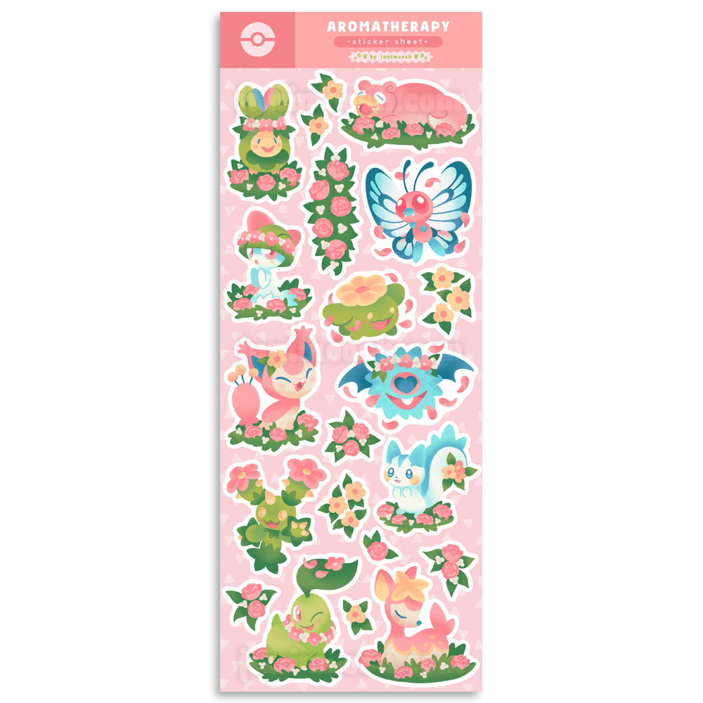 Aromatherapy - Sticker Sheet