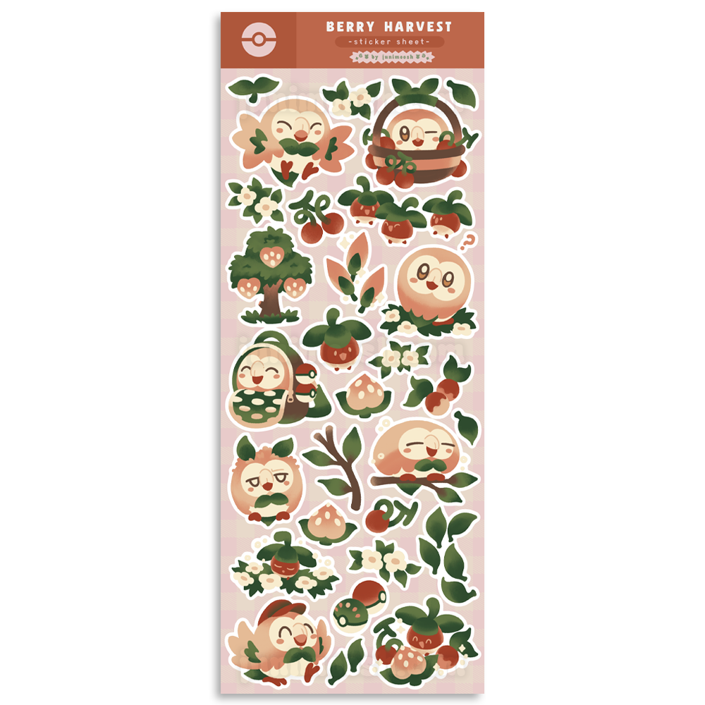Berry Harvest - Sticker Sheet