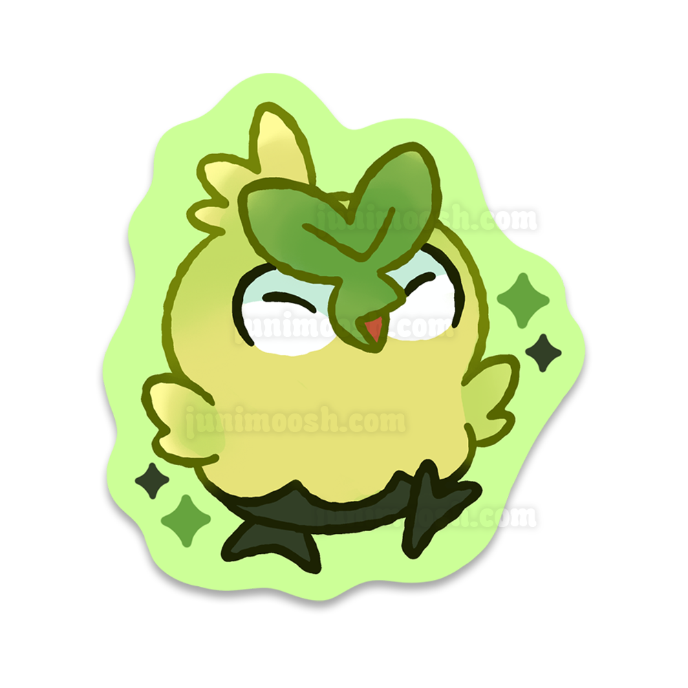 Grass Starter - Die Cut Sticker