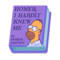 I Hardly Knew Me - Die Cut Sticker