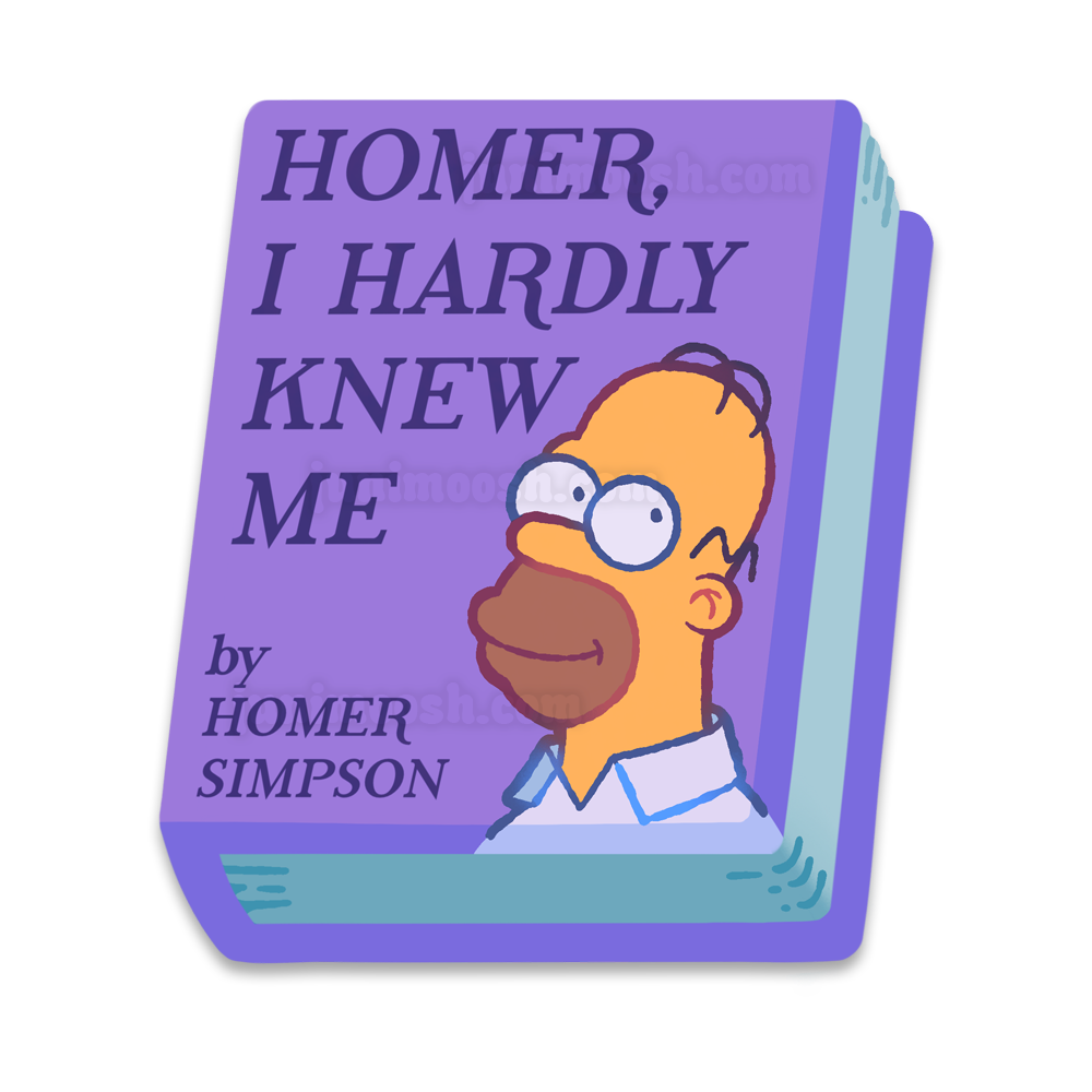 I Hardly Knew Me - Die Cut Sticker