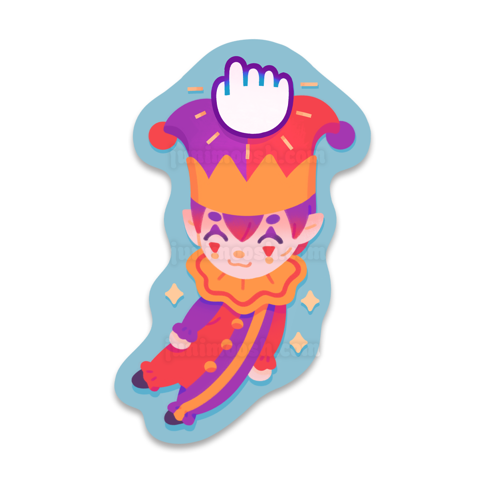 Hugh Morris - Die Cut Sticker