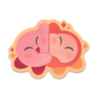 Best Friends - Die Cut Sticker