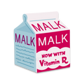 Malk - Die Cut Sticker