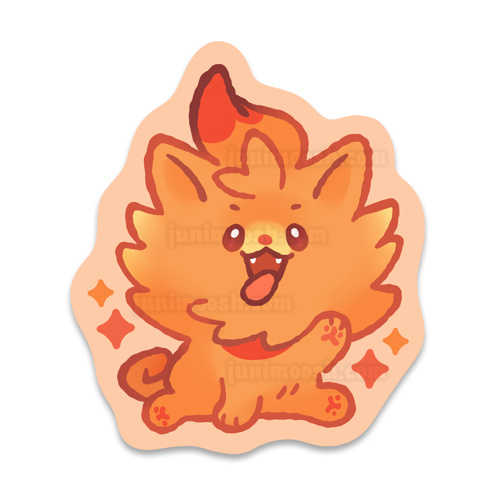 Fire Starter - Die Cut Sticker