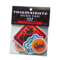 TRIUMVIRATE Hazard Signs - Sticker Pack
